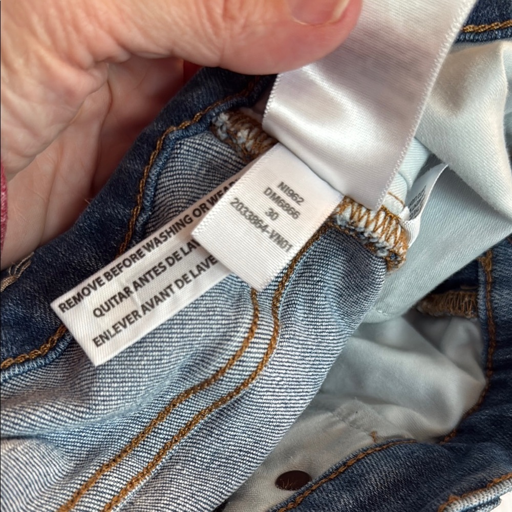 Madewell Women's Straight Leg Jeans - Blue - Picture 6 of 10